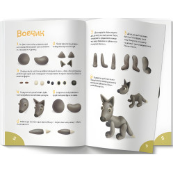 Лепим из пластилина. Белочка