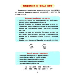 Правила та практикум Математика. 3 клас (9786175442968)