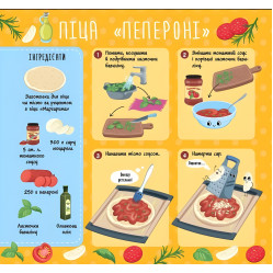 Рецепти для малюків — Піци