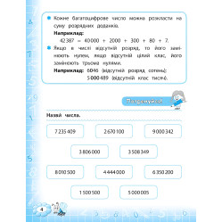 Тренажер. Математика. НУШ 4 класс Тренажер. Математика. НУШ 4 класс