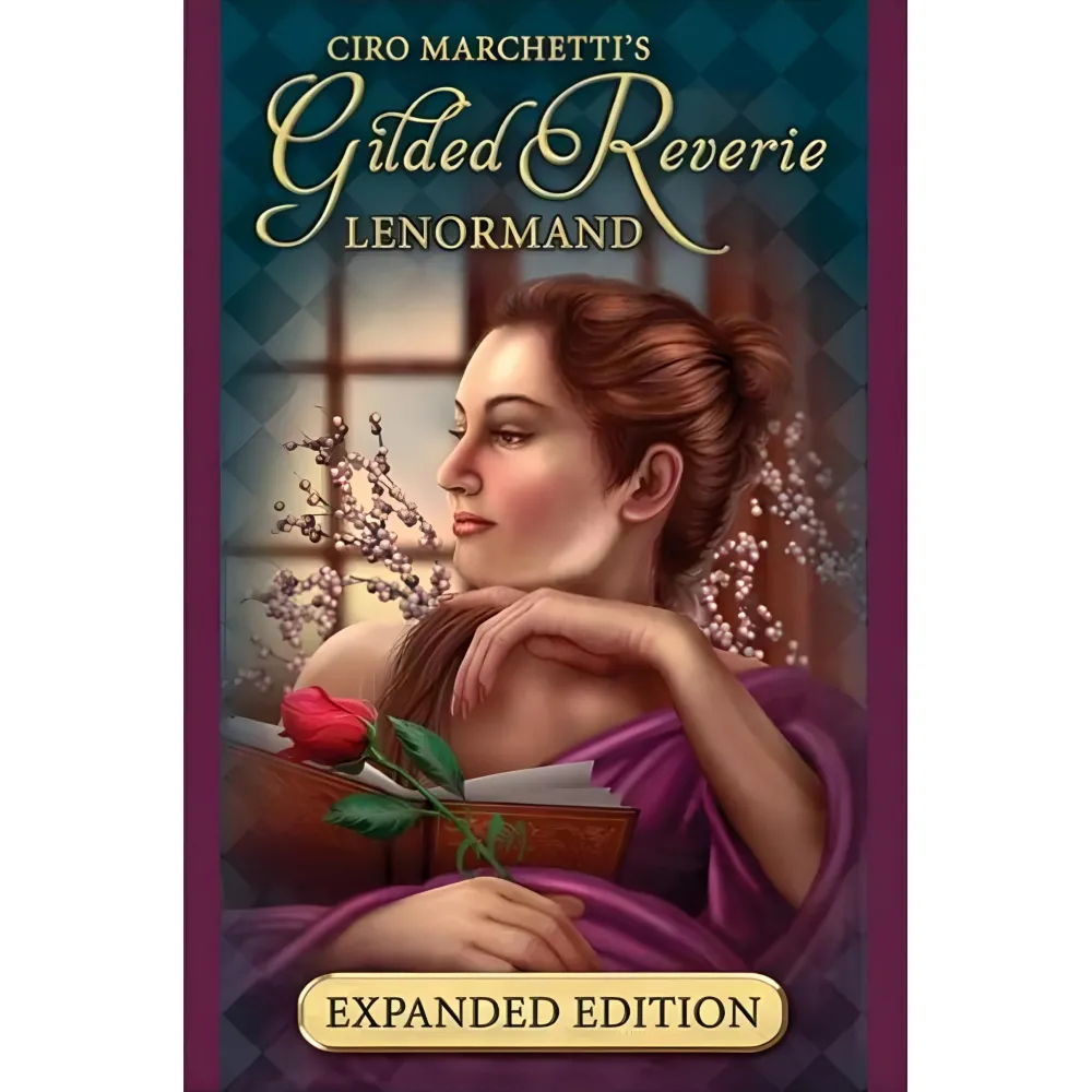 Карти, оракул Золоті мрії Ленорман (Gilded Reverie Lenormand). Розширене видання із золотим зрізом. Карти, оракул Золоті мрії Ленорман (Gilded Reverie Lenormand). Розширене видання із золотим зрізом.