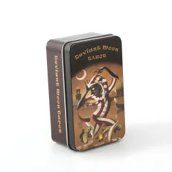 Карты Таро Безумной Луны (Deviant Moon tarot) в жестяной коробочке Карты Таро Безумной Луны (Deviant Moon tarot) в жестяной коробочке