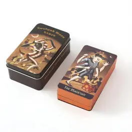 Карты Таро Безумной Луны (Deviant Moon tarot) в жестяной коробочке