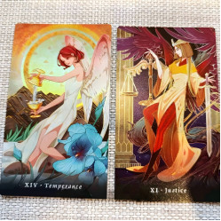 Таро Аура  Золотой срез  (AURA TAROT). Коллекционное издание.
