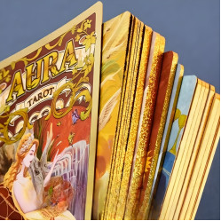 Таро Аура  Золотой срез  (AURA TAROT). Коллекционное издание.