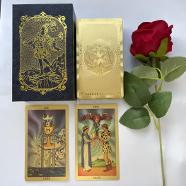 Таро Вейта Пластик (Universal Tarot) із золотом