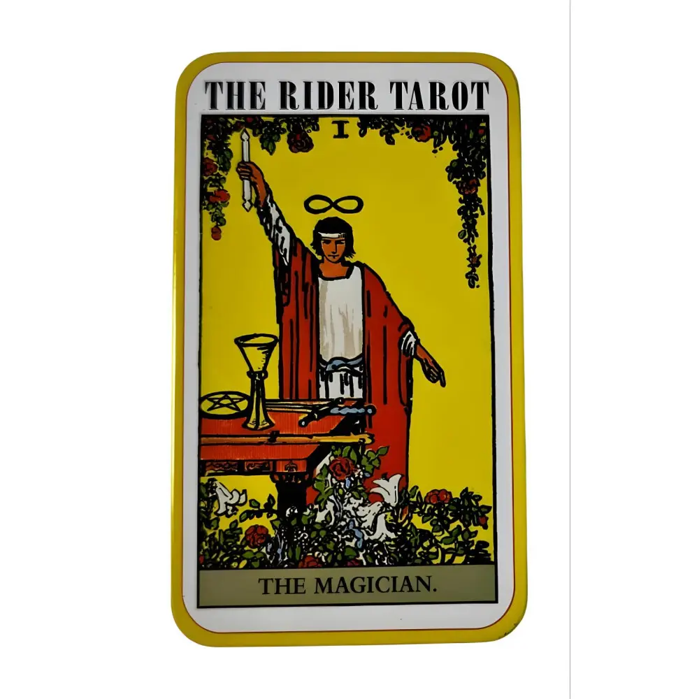 The Rider Tarot. Карты Таро с цветным срезом в металлической коробке The Rider Tarot. Карты Таро с цветным срезом в металлической коробке