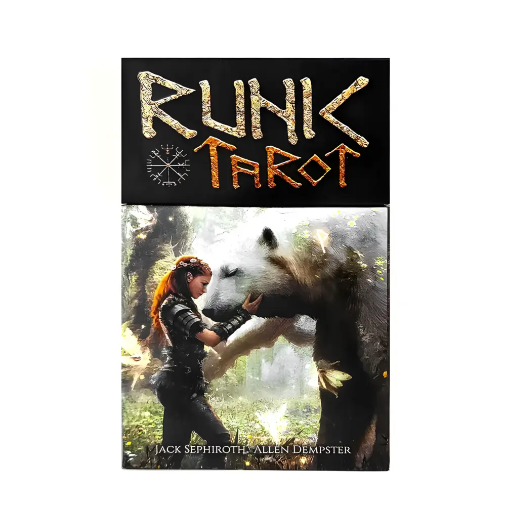 The Runic Tarot Deck by Jack Sephiroth and Allen Dempster . Купити