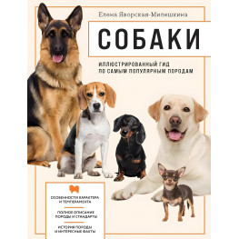 Собаки. Ілюстрований гід за найпопулярнішими породами. Олена Яворська-Мілешкіна