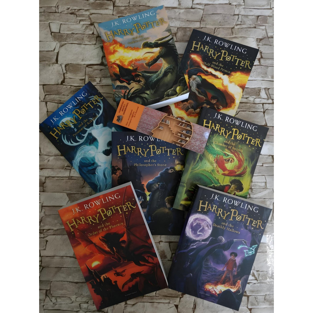 Harry Potter.(Гарри Поттер). Дж. К. Роулинг. (английский язык) комплект из 7ми книг. Harry Potter.(Гарри Поттер). Дж. К. Роулинг. (английский язык) комплект из 7ми книг.