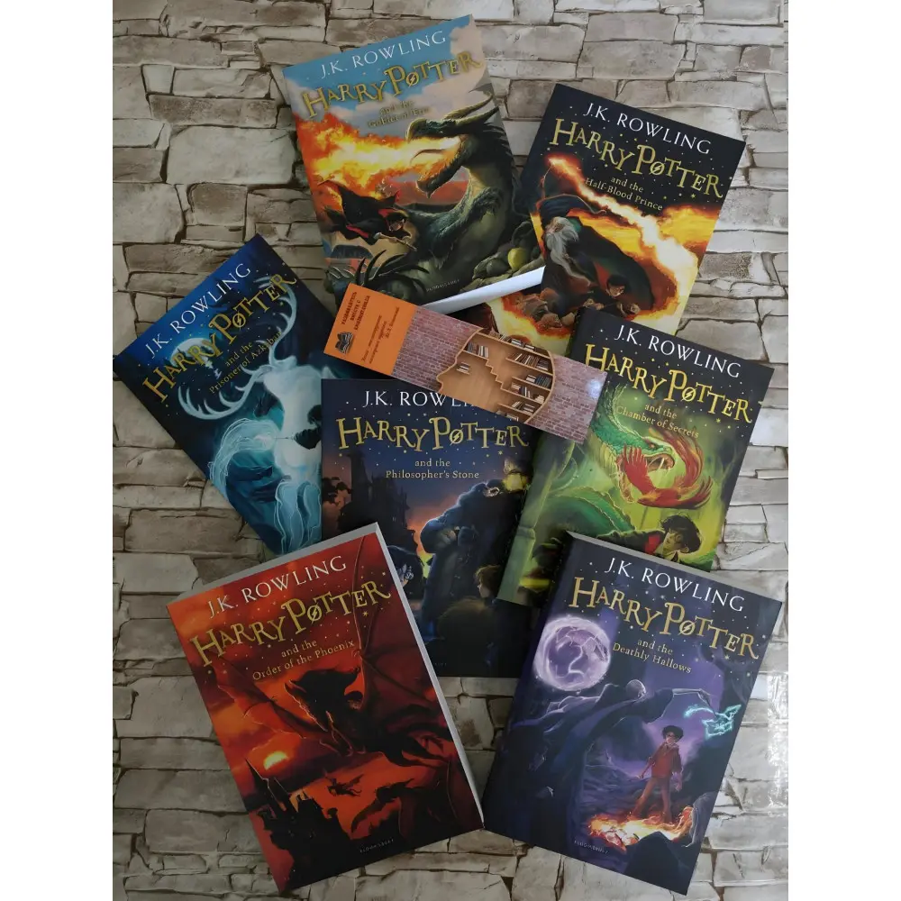 Harry Potter. (Гаррі Поттер). Дж. До. Роулінг. (англійська мова) комплект із 7ми книг. Harry Potter. (Гаррі Поттер). Дж. До. Роулінг. (англійська мова) комплект із 7ми книг.