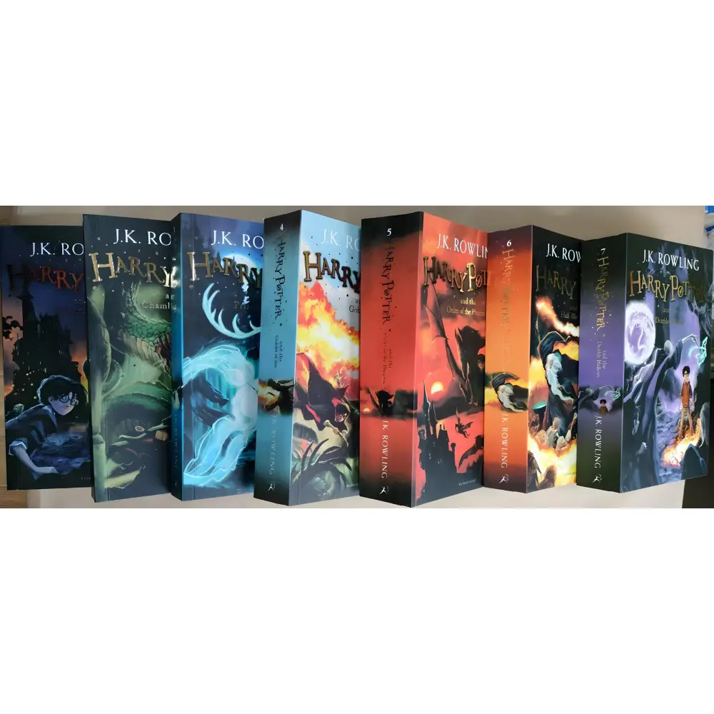 Harry Potter. Комплект з 7 книг англійською мовою.(подарунковий) Джоан Роулінг, J. K. Rowling Harry Potter. Комплект з 7 книг англійською мовою.(подарунковий) Джоан Роулінг, J. K. Rowling