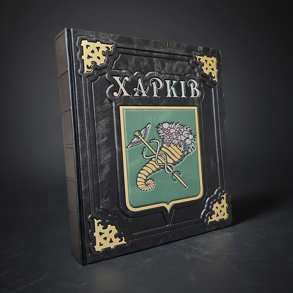 Харьков (подарочная в коже) Харьков (подарочная в коже)