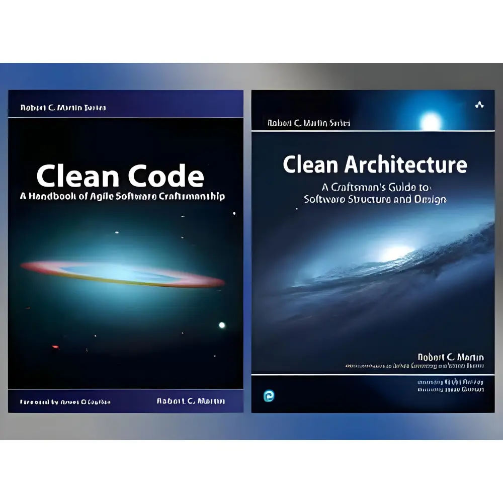 Clean Code: A Handbook of Agile Software Craftsmanship + Clean Architecture. Robert C. Martin. Комплект книг. Clean Code: A Handbook of Agile Software Craftsmanship + Clean Architecture. Robert C. Martin. Комплект книг.