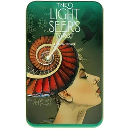 The Light Seer`s Tarot. Карты Таро с цветным срезом в металлической коробке